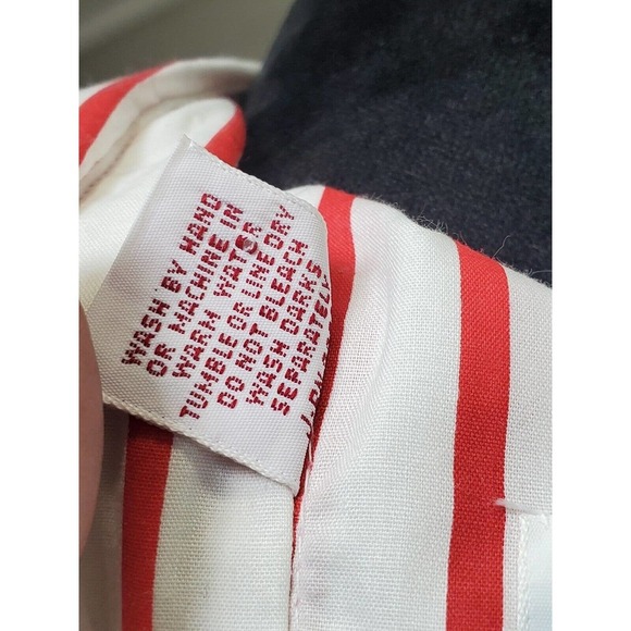 Vintage Dunloggin White Cotton Collared Long Sleeve Buttons Down Shirt Size 26W - Picture 10 of 12